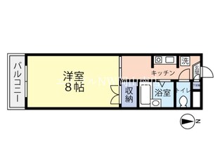 岡山駅 バス21分  両備バス・青江西下車：停歩5分 3階の物件間取画像